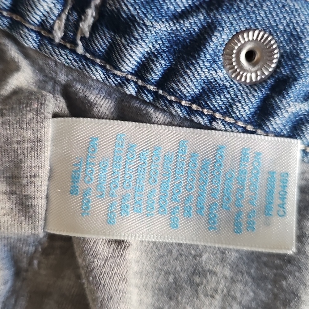 Place Light Blue Jean Jacket Size 3-6 Mo - Picture 3 of 5